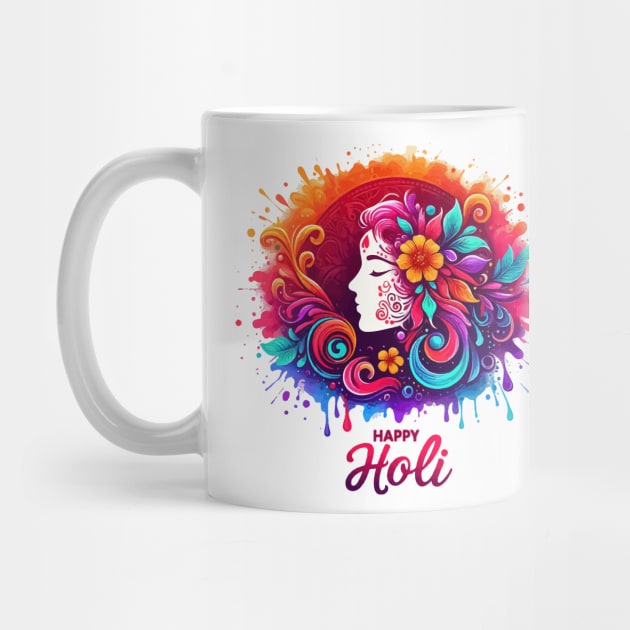 Happy Holi Festival India by TomFrontierArt